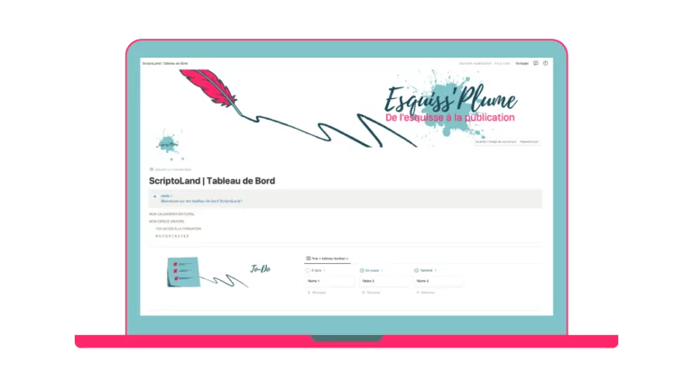 template notion pour auteur, contraire l'univers de son roman